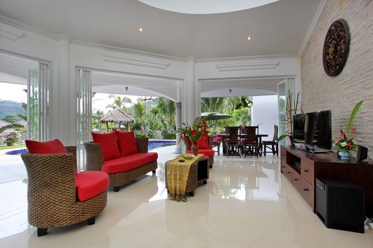 Villa Lotus Living Room