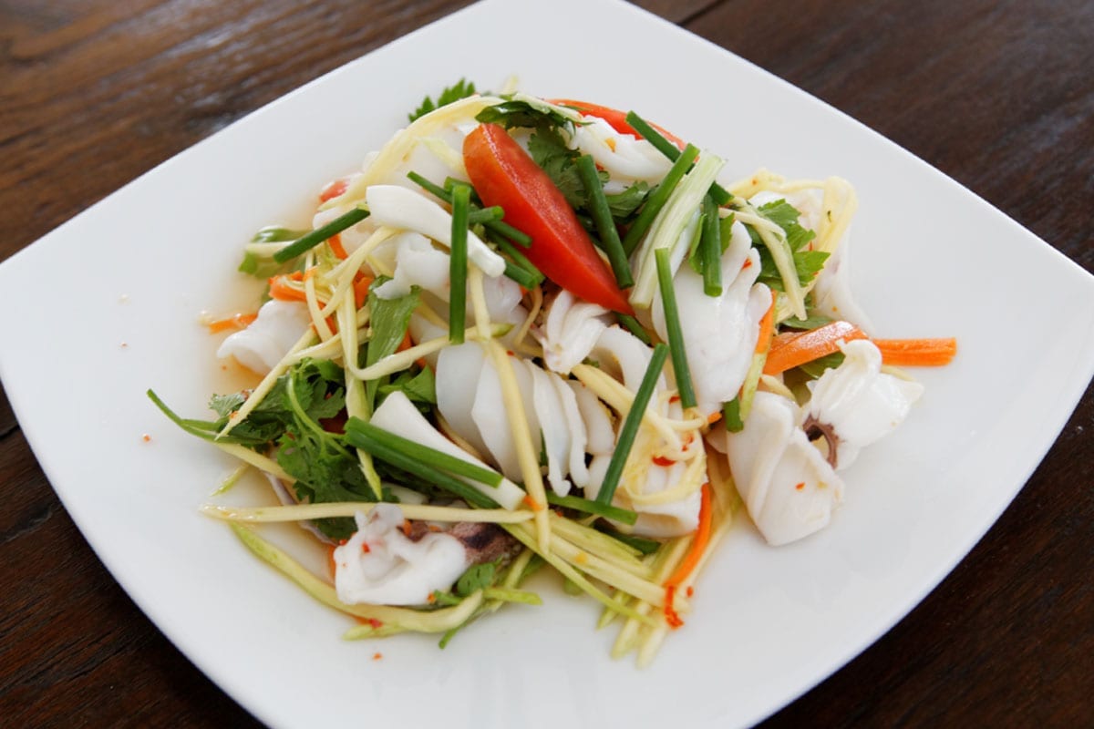 Thai Salad with Squid