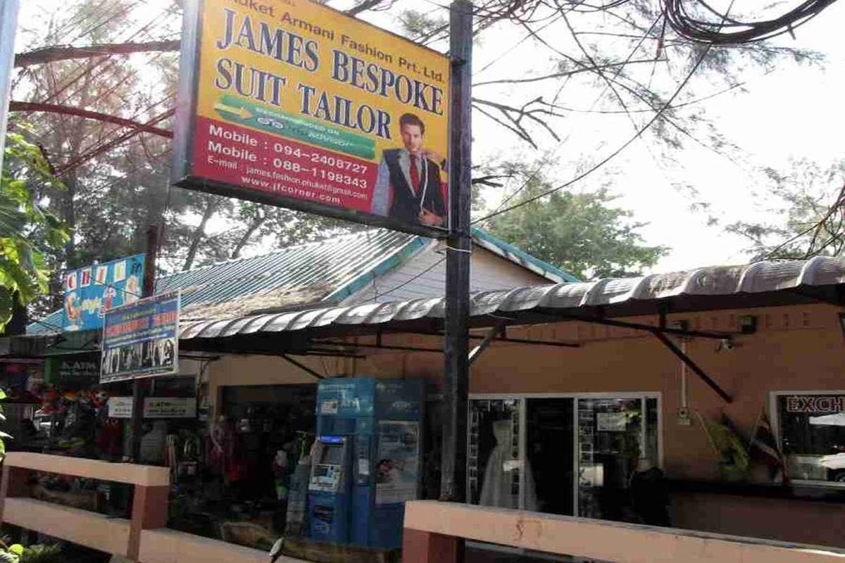 Jamie Bespoke tailor, Nai Yang, Phuket, Thailand