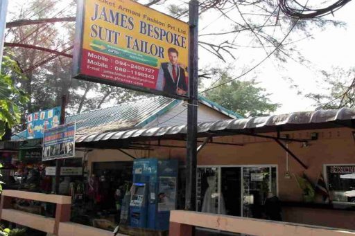 Jamie Bespoke tailor, Nai Yang, Phuket, Thailand