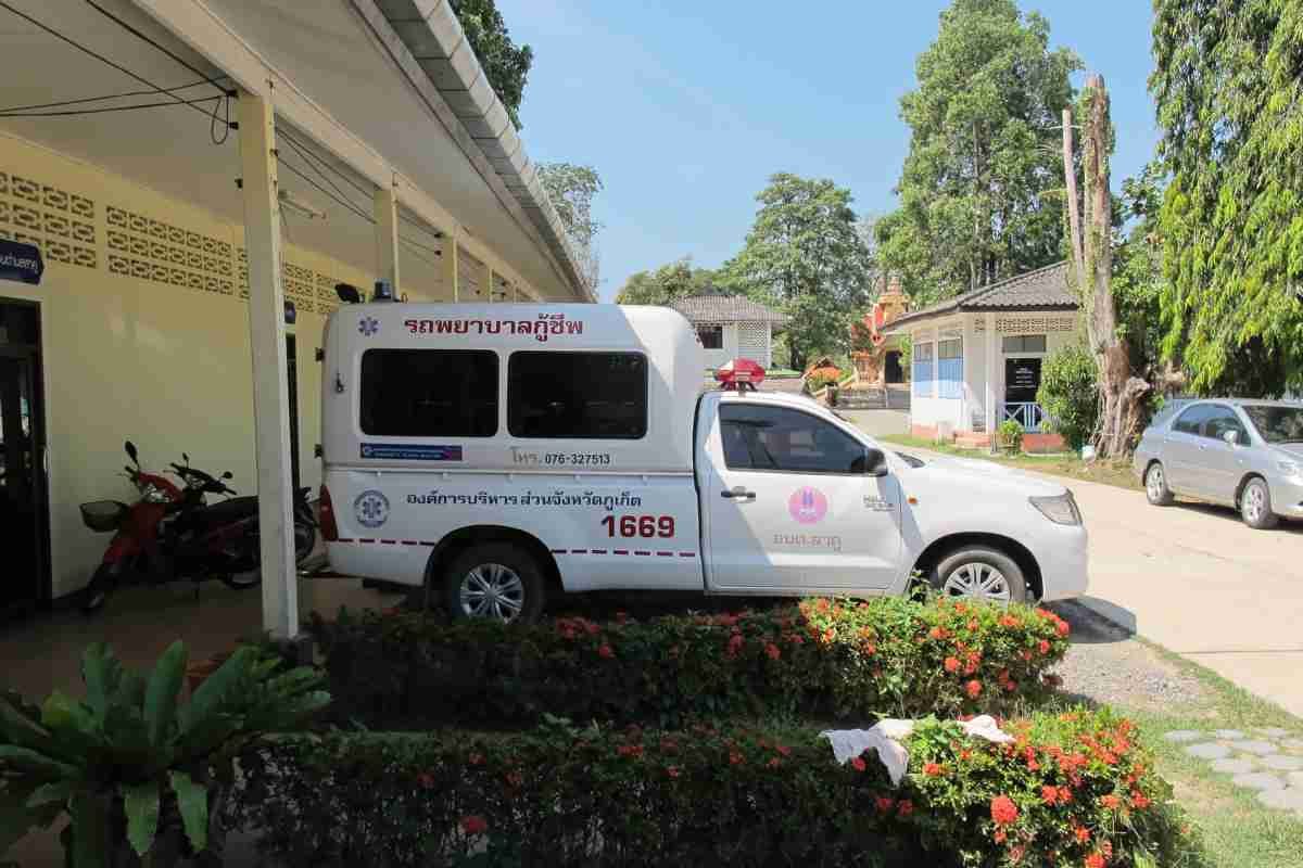 Ambulance, Nai Yang, Phuket, Thailand