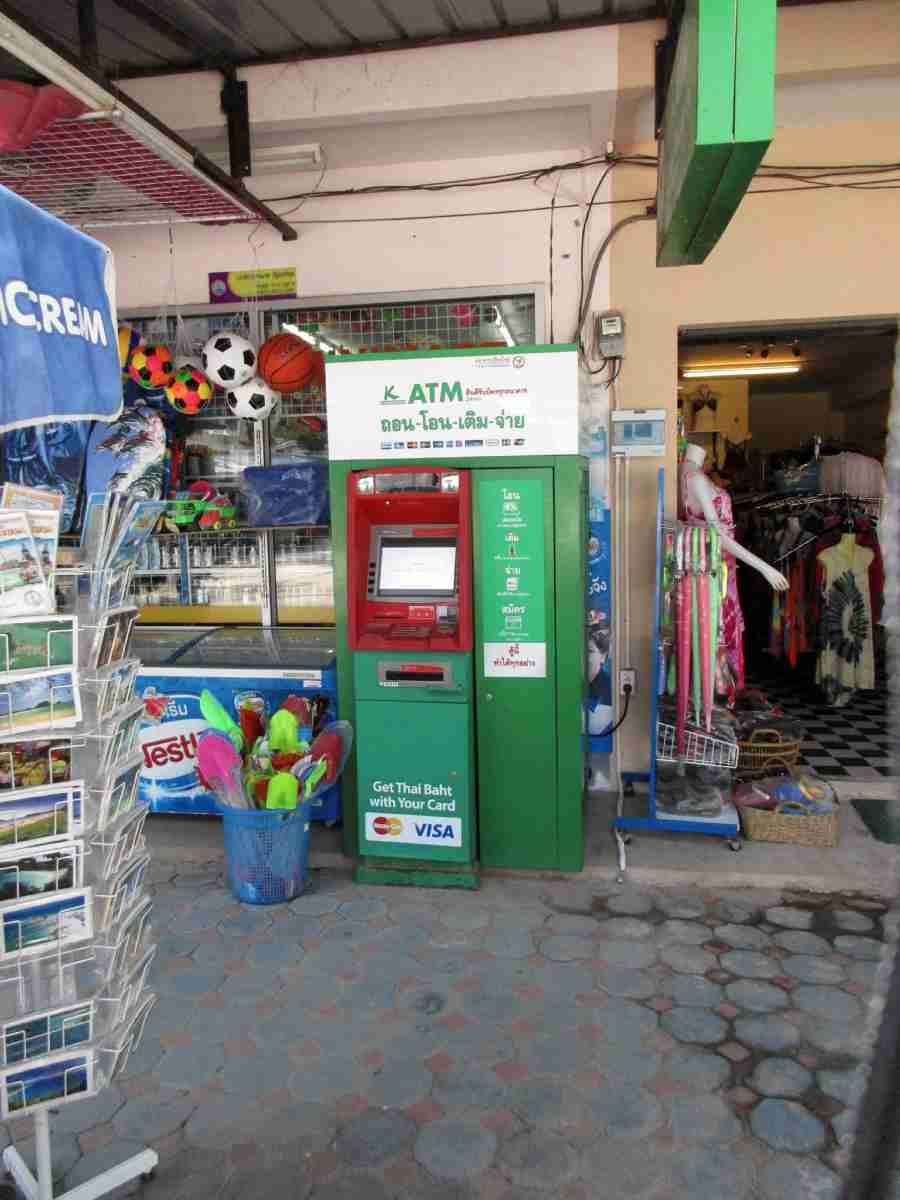 Kasikorn nr 2, ATM, Nai Yang, Phuket, Thailand