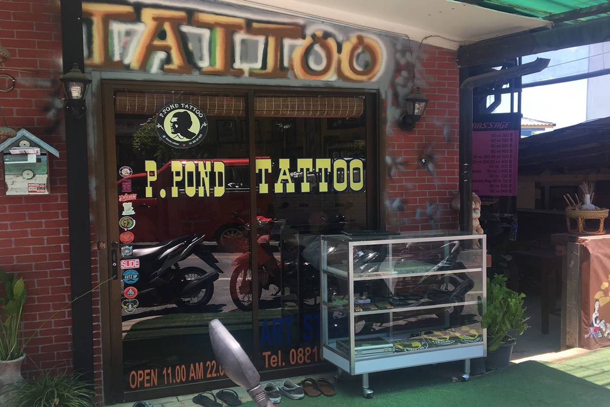 p pond tattoo phuket