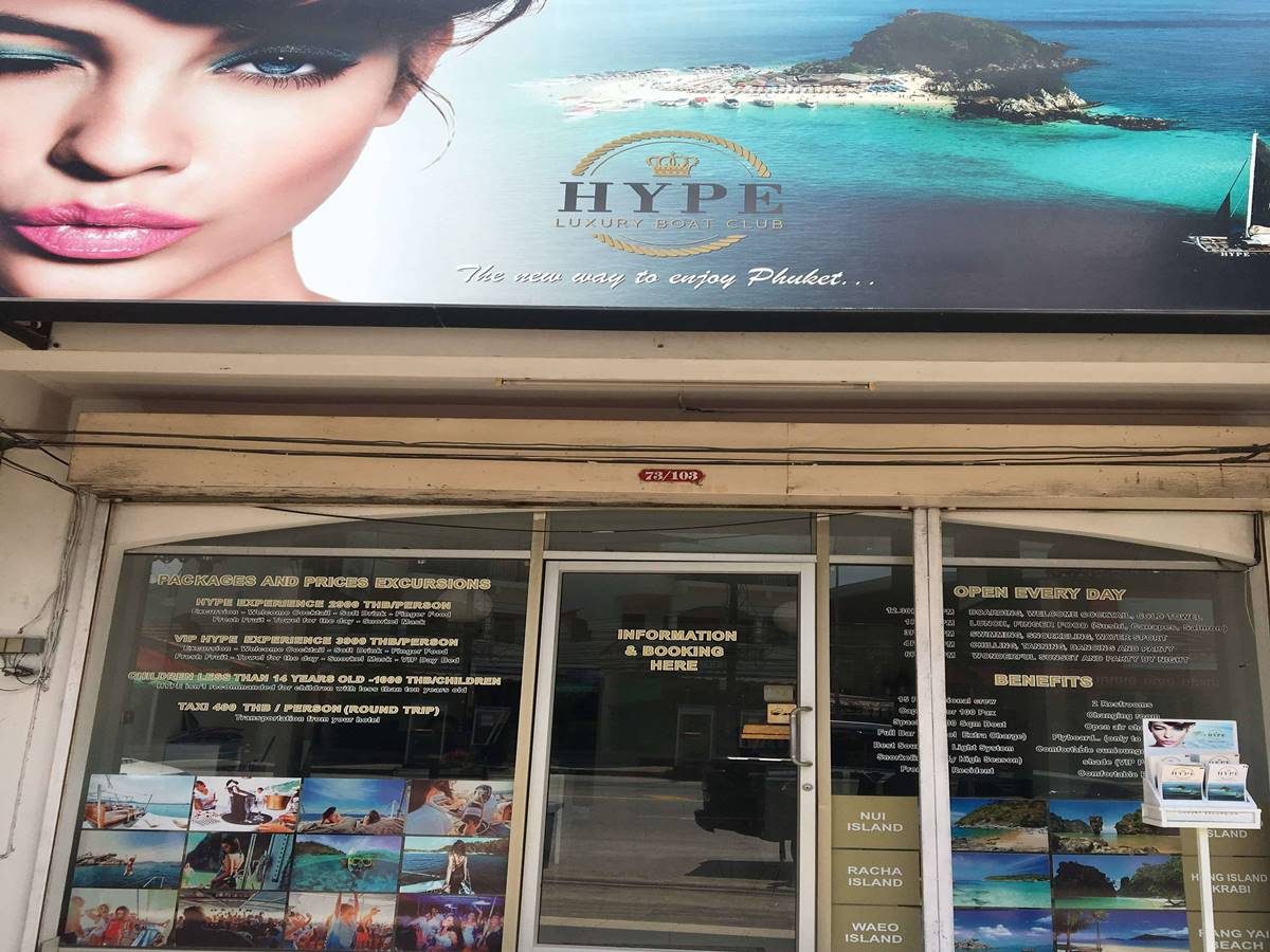 Hype Luxury Boat Club Kamala Phuket