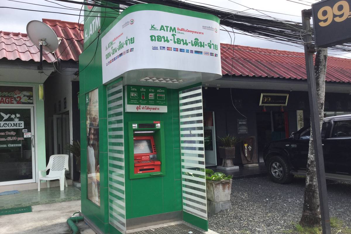 Kasikorn ATM Lagoon Street Phuket