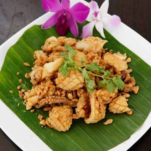 Deep Fried Squid & Garlic